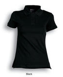 Pique Knit Fitted Cotton/Spandex Polo