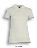 Pique Knit Fitted Cotton/Spandex Polo