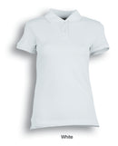 Pique Knit Fitted Cotton/Spandex Polo
