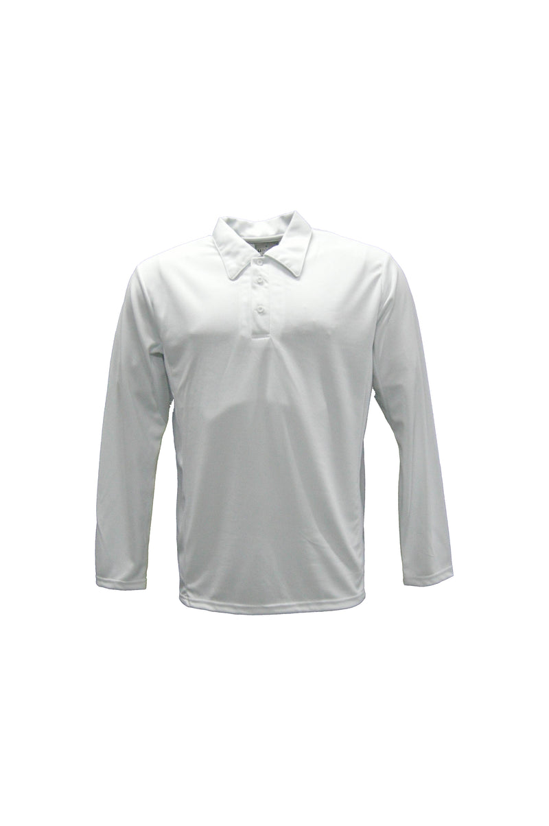 Adults Long Sleeve Cricket Polo