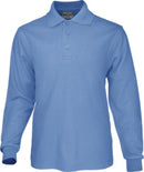 Mens Long Sleeve Basic Polo