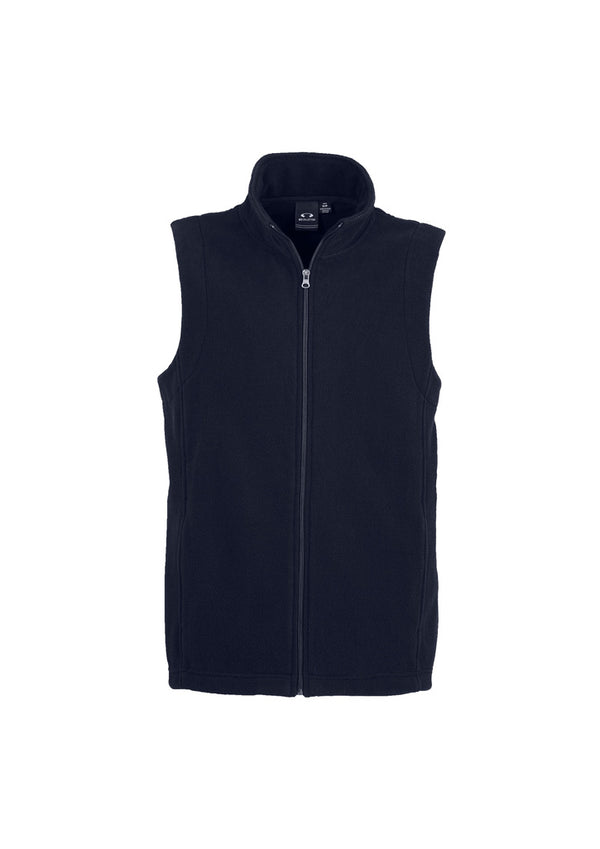 Mens Plain Micro Fleece Vest F233MN