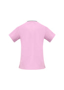 Ladies Contrast Crossover Scrubs Top H10722