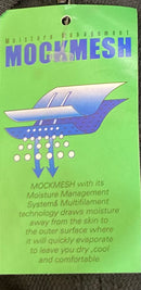 Ladies Short Sleeve Polo Black/Grey size10 Stock Clearance