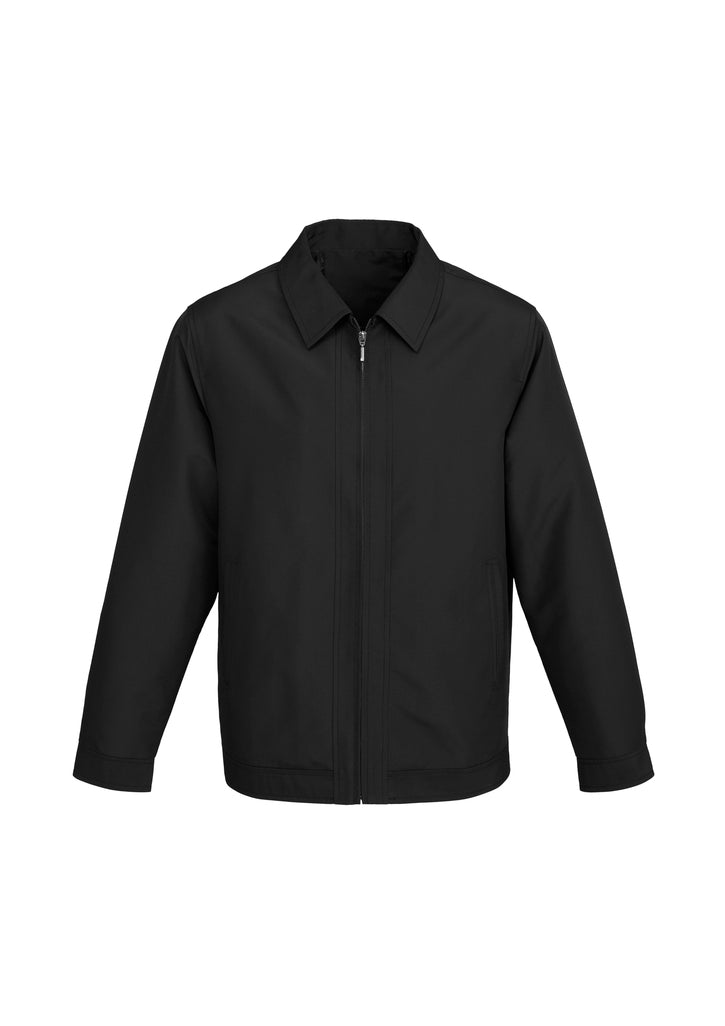 Biz Collection Mens Studio Jacket J125ML Size XL Black Stock Clearance