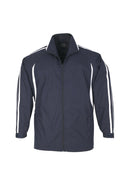 Adults Flash Track Top J3150 Stock Clearance Navy/White