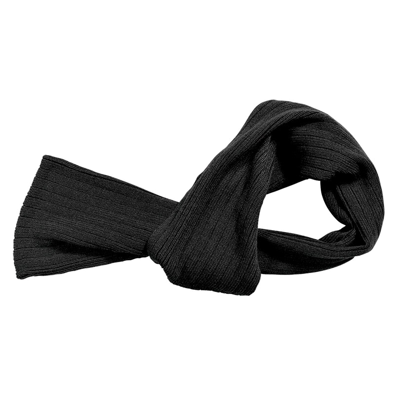 Cable Knit Scarf OSFA / Dark Grey