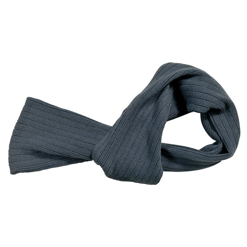 Cable Knit Scarf OSFA / Dark Grey