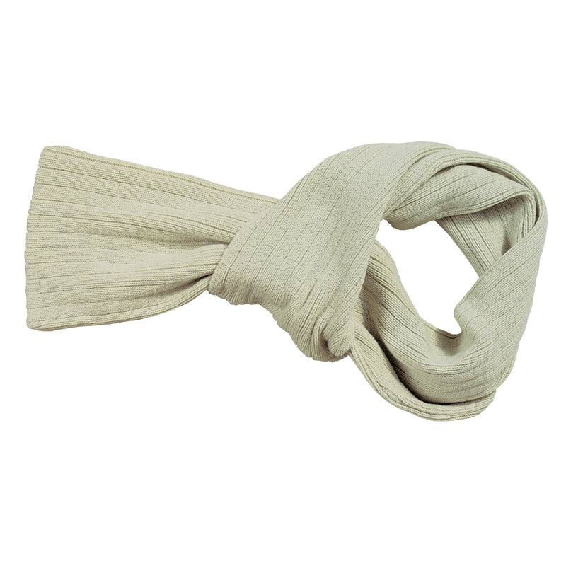 Cable Knit Scarf OSFA / Dark Grey