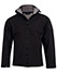 JK33K ASPEN Softshell Hood Jacket Kids' Black/Charcoal Size 10-12K Stock Clearance
