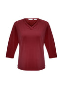 Ladies Lana 3/4 Sleeve Top K819LT