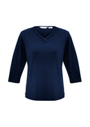 Ladies Lana 3/4 Sleeve Top K819LT