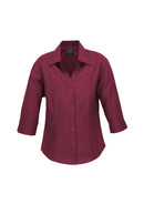 Ladies Plain Oasis 3/4 Sleeve Shirt LB3600