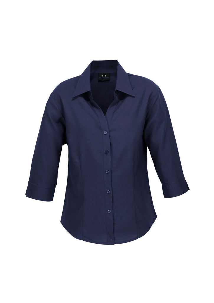 Ladies Plain Oasis 3/4 Sleeve Shirt LB3600 Stock Clearance