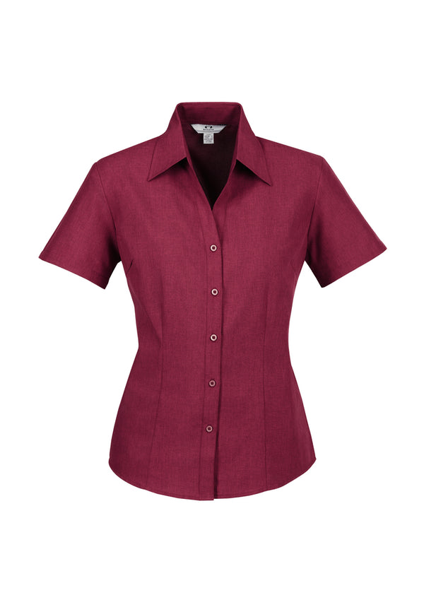 Ladies Plain Oasis Short Sleeve Shirt LB3601