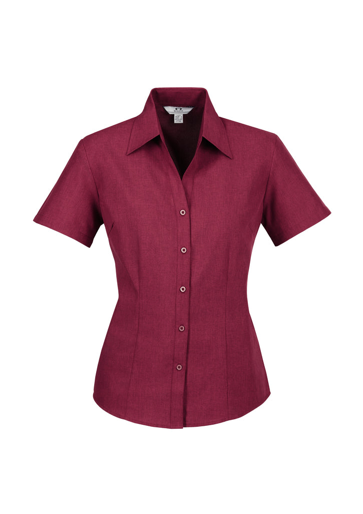 Ladies Plain Oasis Short Sleeve Shirt LB3601