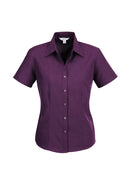 Ladies Plain Oasis Short Sleeve Shirt LB3601