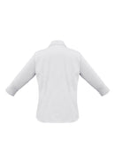 Ladies Metro 3/4 Sleeve Shirt  LB7300 Navy size 14 Stock Clearance