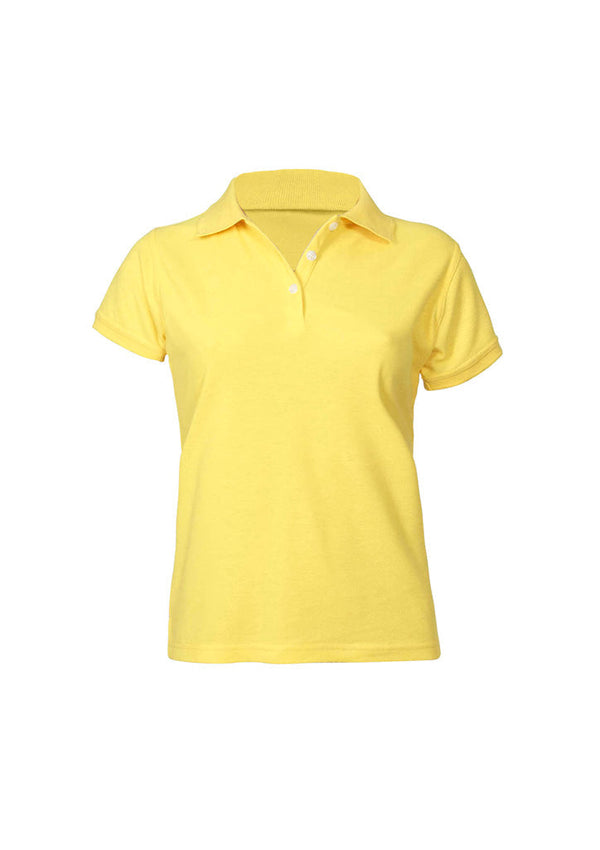 Ladies Neon Polo P2125 Yellow Size 10 Stock Clearance
