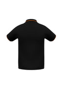 Mens Jet Polo P226MS Black/Orange Size L Stock Clearance
