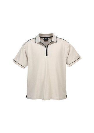 P3308 Mens Polo Heritage Sand/Black Size 3XL Stock Clearance