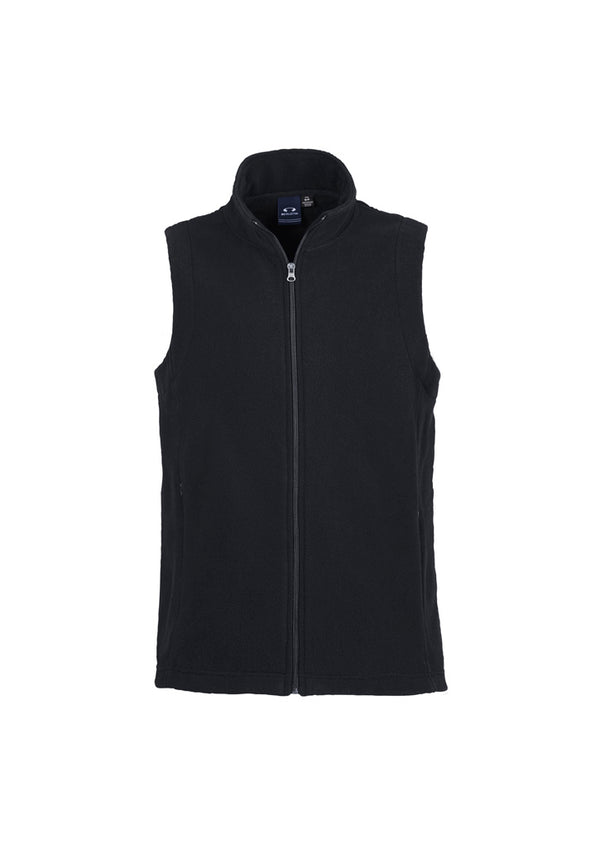 Ladies Plain Micro Fleece Vest PF905