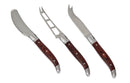 Bordeaux Cheese Knife 3 pcs Set Default Title