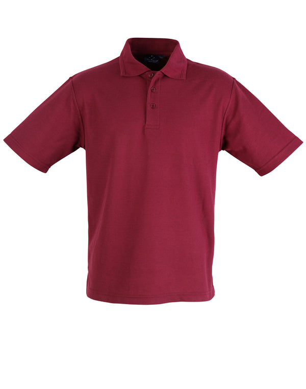 PS11 TRADITIONAL POLO Unisex Maroon Size XL Stock Clearance