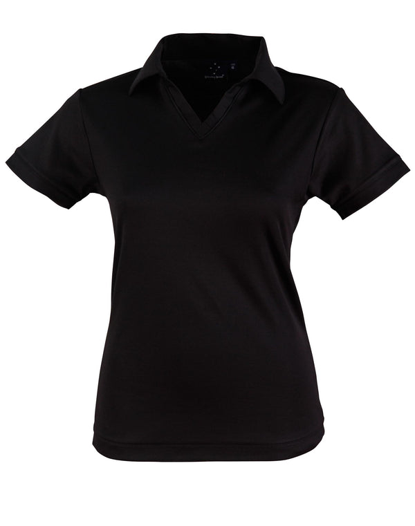 PS34A VICTORY POLO Ladies' Black Size 12 Stock Clearance