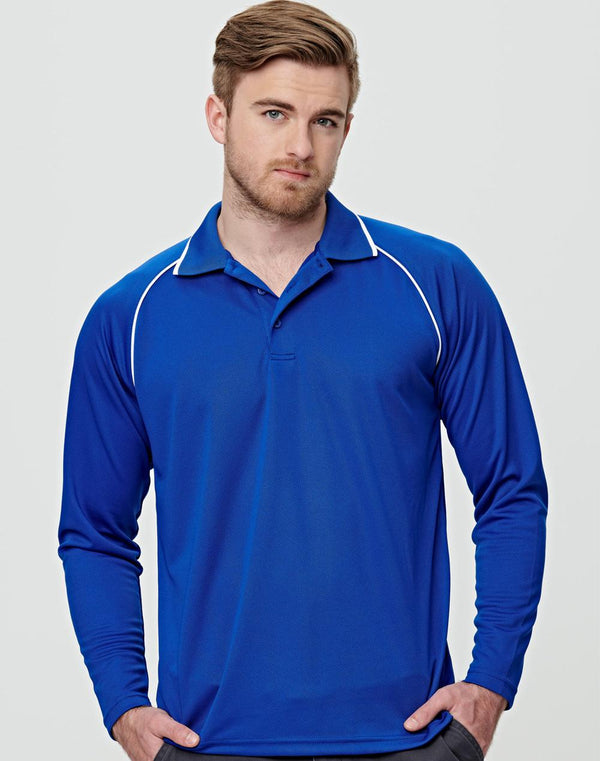PS43 CHAMPION PLUS Men's Polo Long Sleeve Stock Clearance