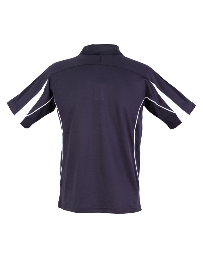 PS53 Legend Mens Polo Navy?white size M Stock Clearance