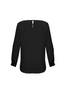 Ladies Madison Boatneck Blouse S828LL