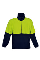 Hi-Vis 1/2 Zip Polar Fleece