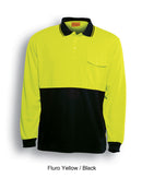 Hi-Vis Safety Polo -Long Sleeve