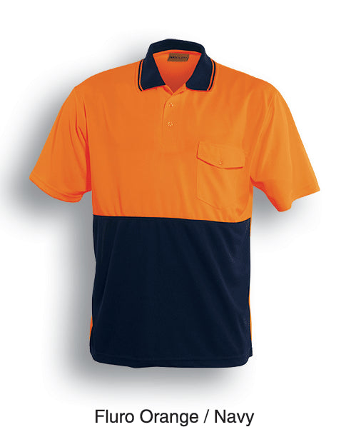 Hi-Vis Safety Polo -Short Sleeve