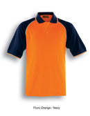 Hi-Vis Raglan Sleeve Polo