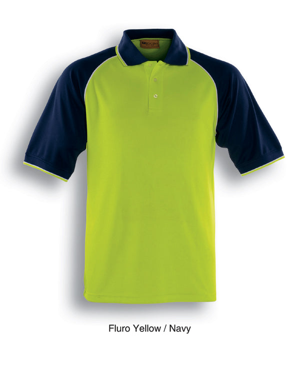 Hi-Vis Raglan Sleeve Polo