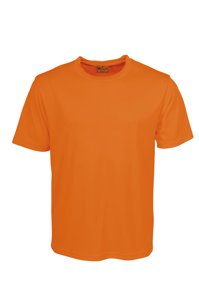 Unisex Adults Breezeway Plain Round Neck Tee Shirt