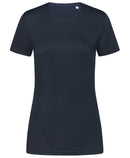 Women's Active Sports-T L / Aqua
