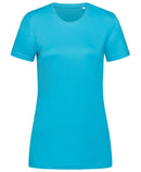 Women's Active Sports-T L / Aqua