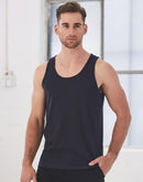 TS18 TRAINER'S COTTON SINGLET Black Size 3xl Stock Clearance
