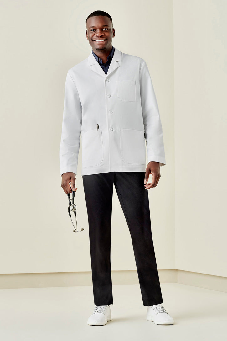 Mens Hope Cropped Lab Coat CC144MC