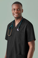 Mens Tokyo V-Neck Scrub Top