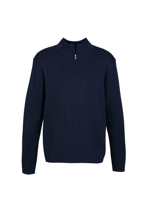 Mens 80/20 Wool-Rich Pullover WP10310 Navy Size L Stock Clearance