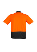Unisex Hi Vis Basic Spliced Polo - Short Sleeve ZH231