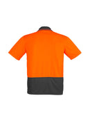 Unisex Hi Vis Basic Spliced Polo - Short Sleeve ZH231