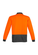 Unisex Hi Vis Basic Spliced Polo - Long Sleeve ZH232