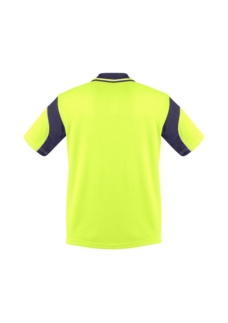 Mens Hi Vis Aztec Polo - Short Sleeve ZH248