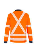 Unisex Hi Vis Segmented X Back NSW Rail Polo ZH690