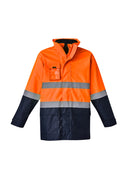 Mens Hi Vis Basic 4 in 1 Waterproof Jacket ZJ220
